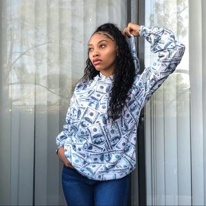 Money Print Hoodie